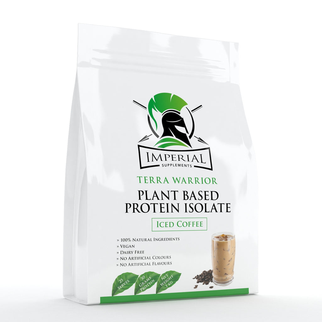 Imperial Supplements Terra Warrior Plant Based Protein 1kg Iced Coffee